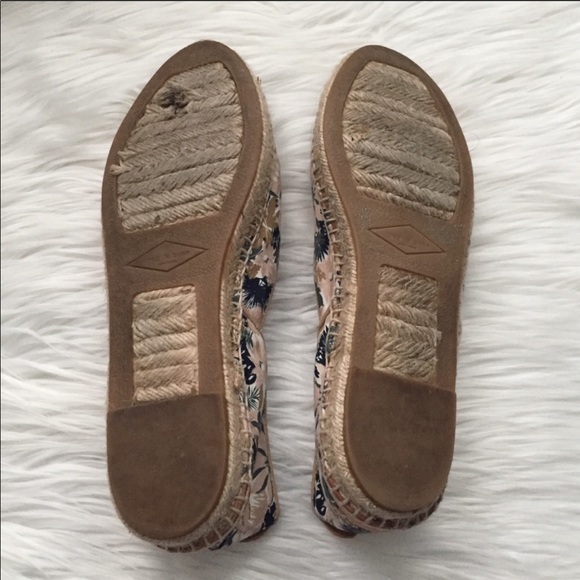 Rag & Bone Georgie Cotton Espadrilles Botanical 41 - Picture 5 of 8